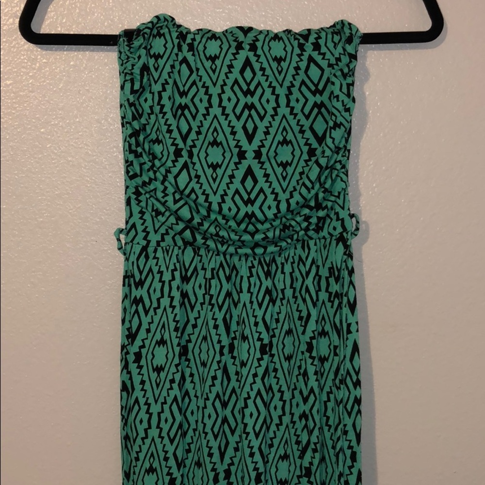 Printed maxi dress